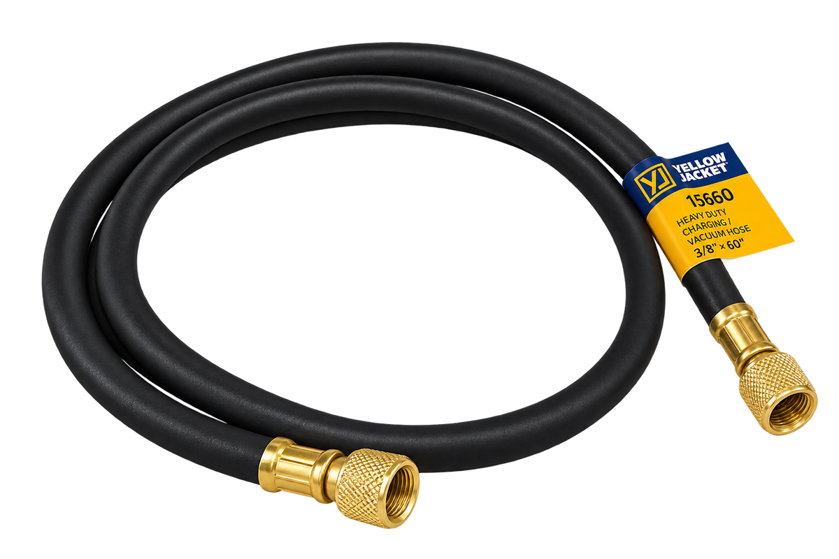 Plus II-60" 3/8" Heavy Duty Charging/Vacuum Hose