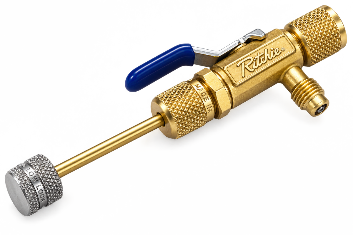 RealTorque 1/4” Vacuum/Charge Valve with Side Port