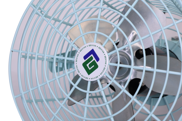 GEVIVA Circulation Fan 8″ 900CFM. 120V~277V. Adjustable 20-100% Speed Control. IP65 Water Resistant
