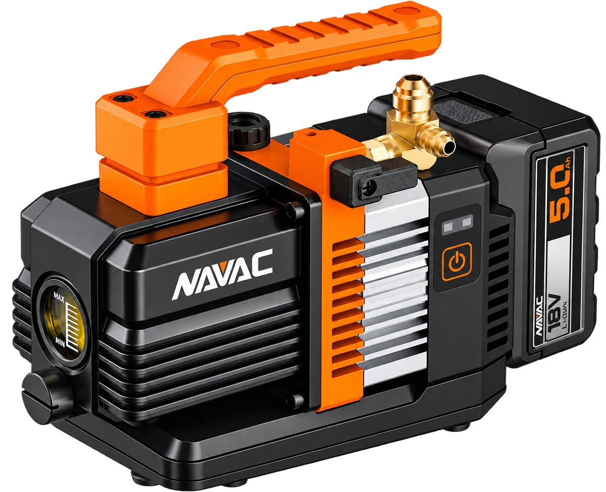 Navac BreakFree Cordless Vacuum Pump, 2 CFM, A2L