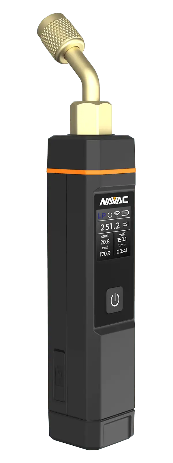 Navac Bluetooth Pressure Probe w/Digital Display, A2L