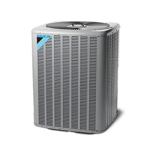 Daikin air conditioning unit on a white background