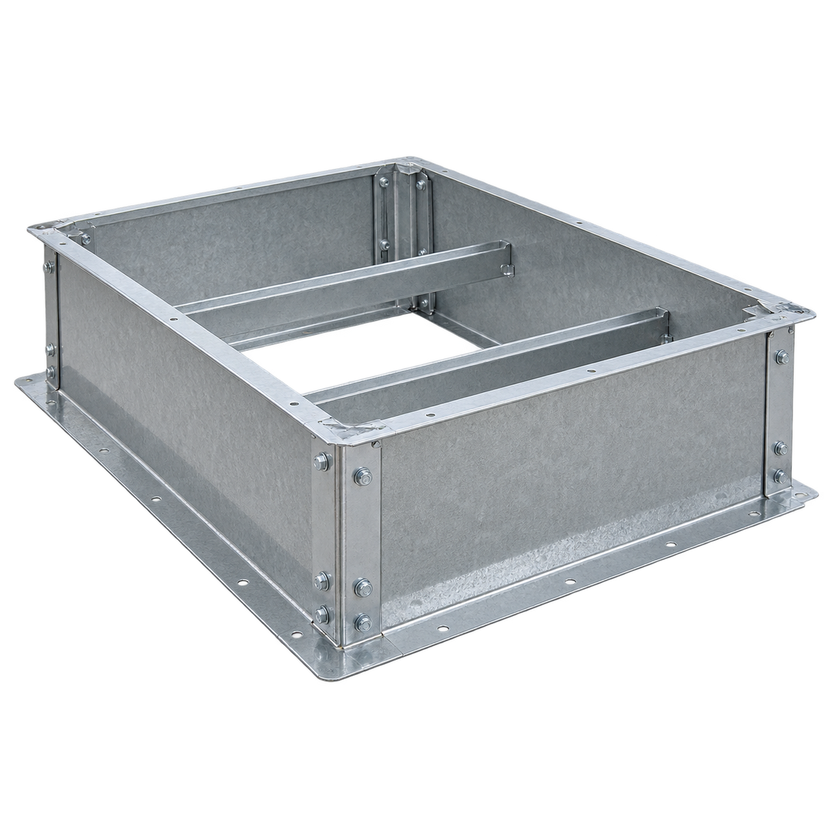 Daikin Knockdown Roof Curb for use 3 to 6 ton pkg units, 14 in H