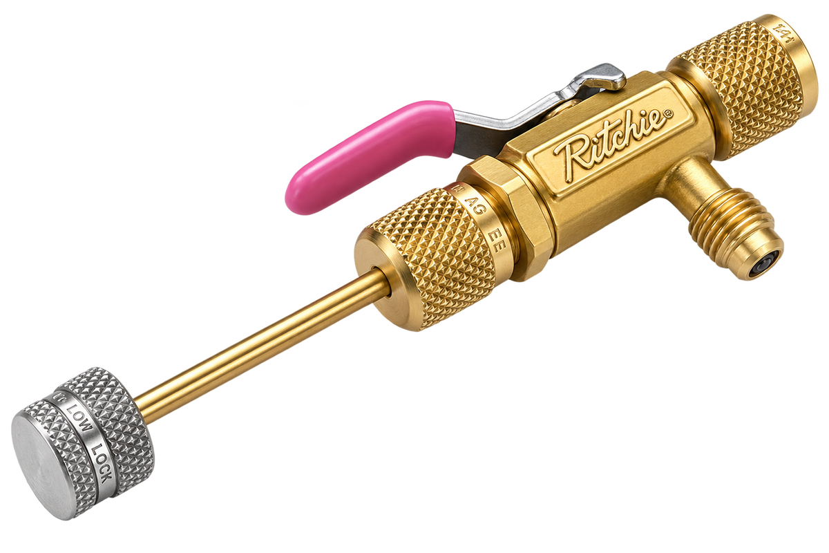 RealTorque 5/16” Vacuum/Charge Valve with Side Port