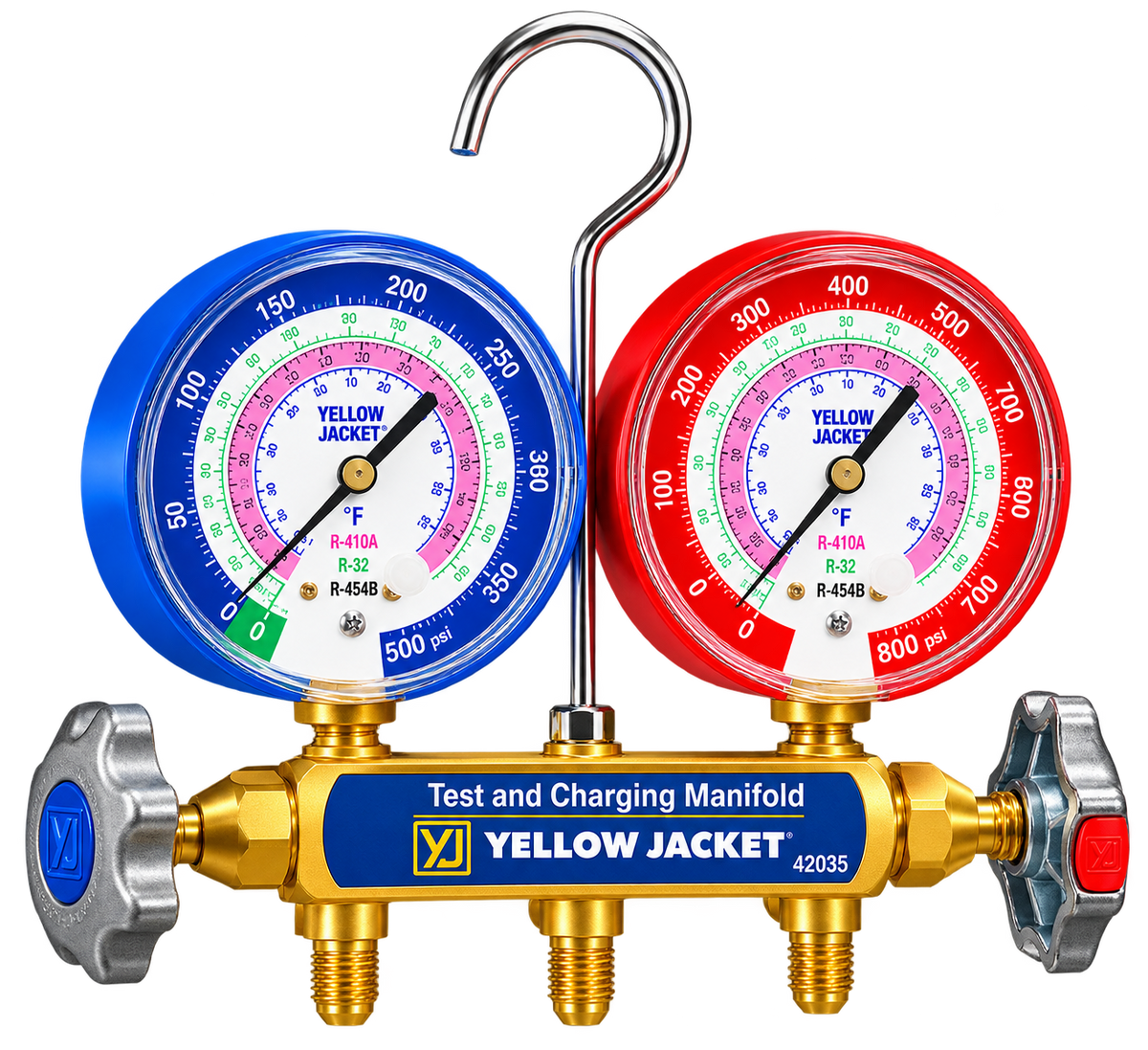Series 41 A2L Manifold Only, PSI °F