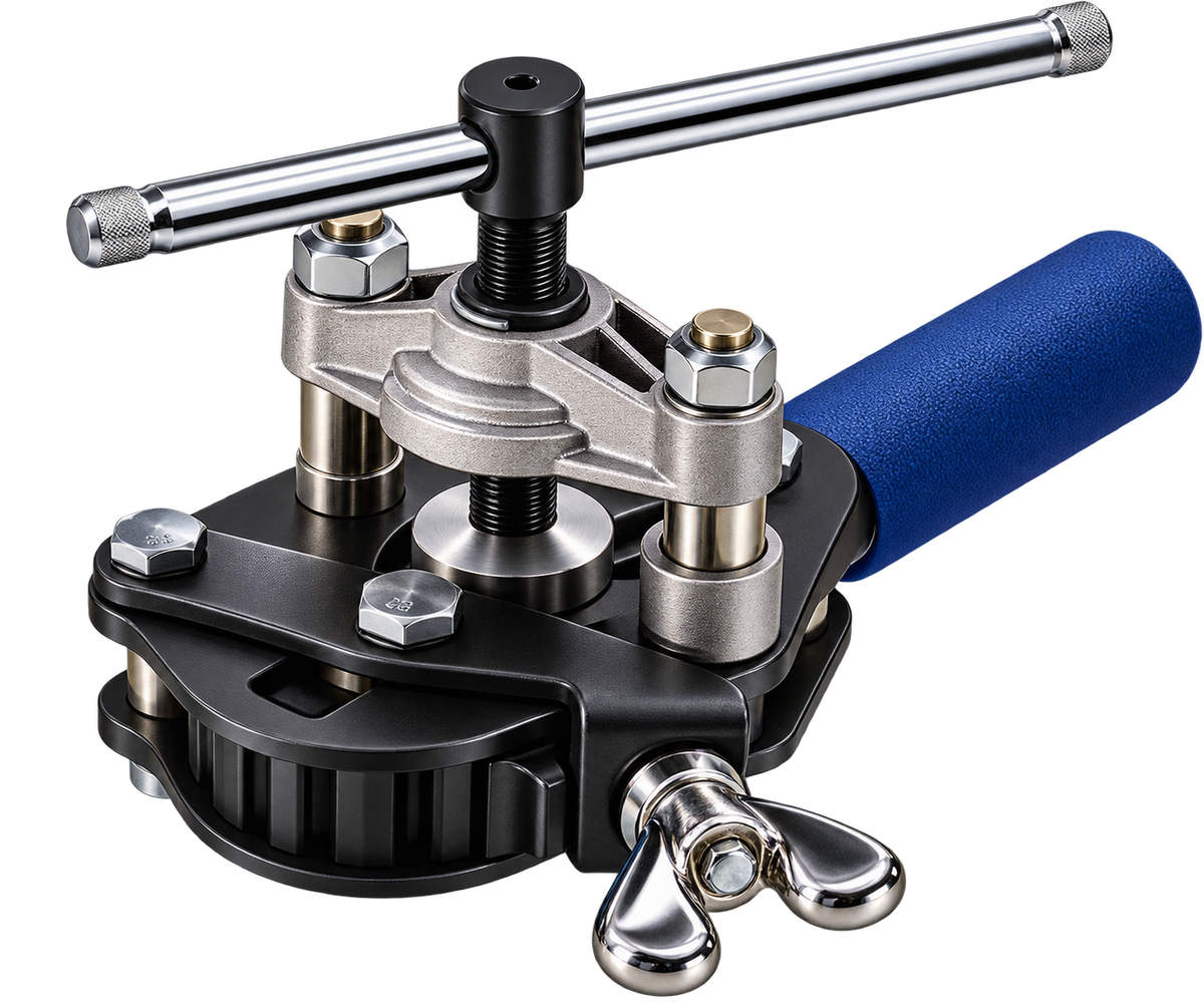 Deluxe flaring tool for 1/8″ to 3/4″ O.D.
