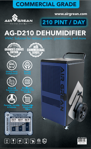 AirGrean Dehumidification 210 Pint