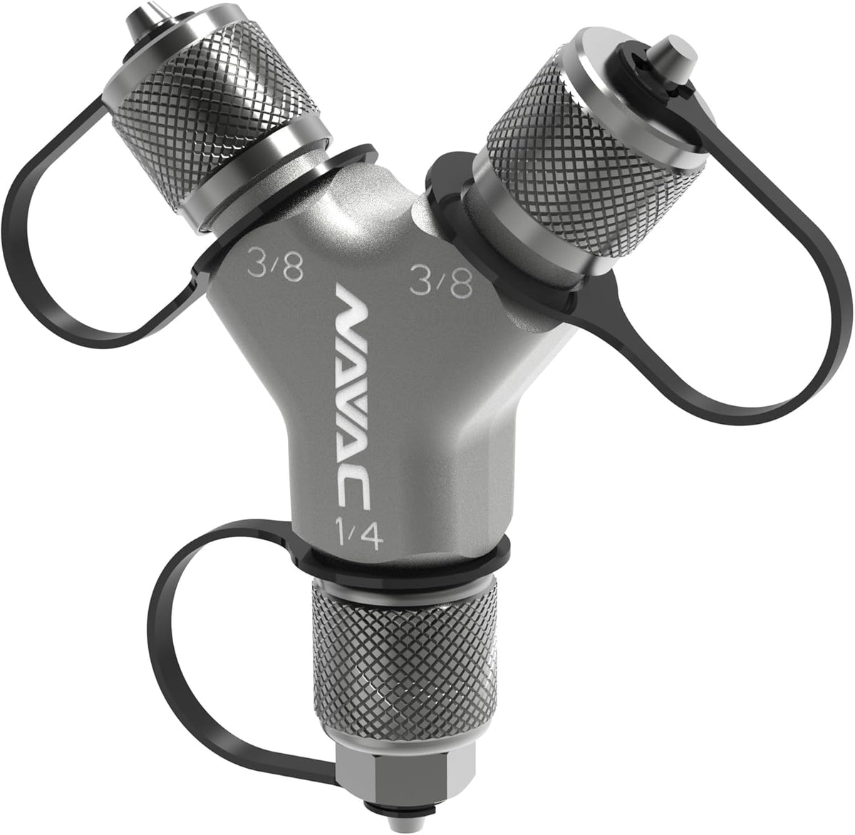 Navac Rapid-Y 2 x 3/8" MPT to 1 x 1/4" FPT