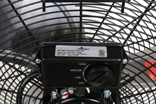 AirGrean Heavy Duty High Velocity Metal Floor Fan 20″