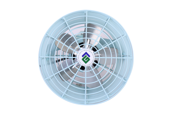 GEVIVA Circulation Fan 8″ 900CFM. 120V~277V. Adjustable 20-100% Speed Control. IP65 Water Resistant