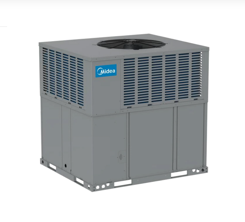 Midea 3 Ton Gas/Electric Dual Discharge Packaged Unit - R454B