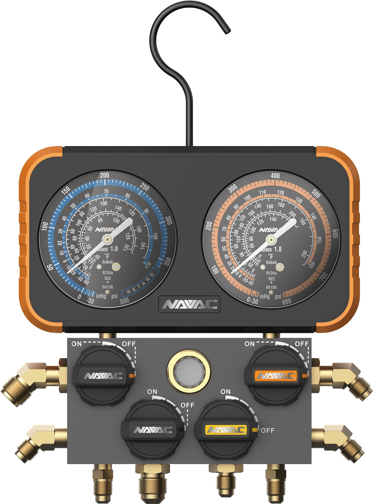 Navac Pro Plus Manifold Gauge, A2L