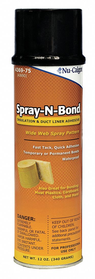 Nu-Calgon Spray-N-Bond Low VOC Aerosol, 12oz