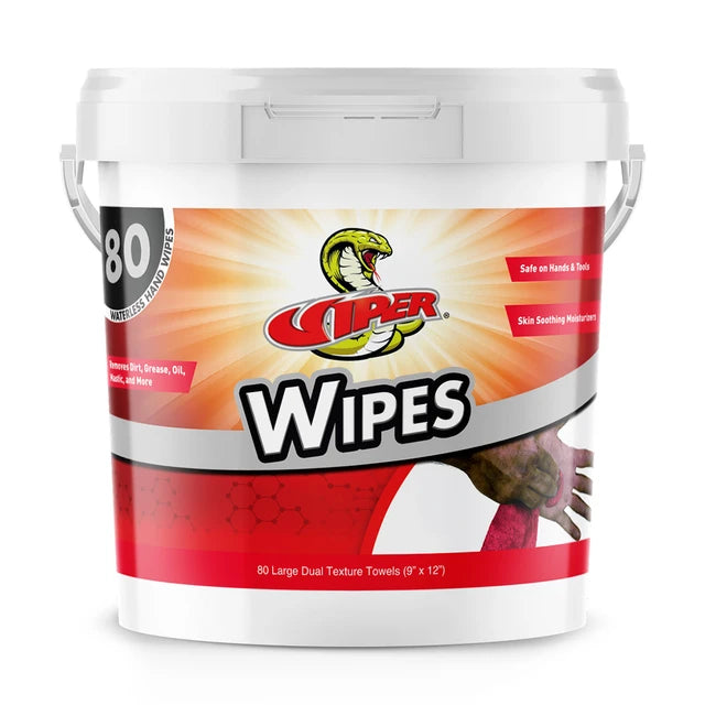 Viper All Purpose Wipes, 80 Towels Per Bucket