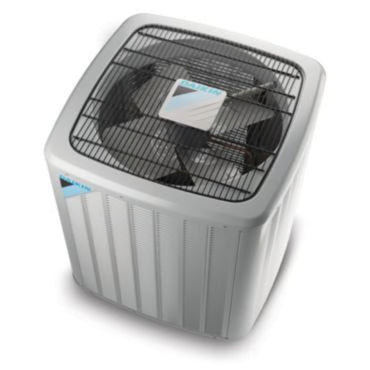 Air purifier with a white and gray design on a white background
